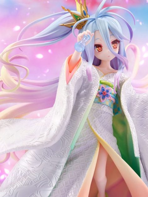 no game no life shiro shiromuku scale figure ()