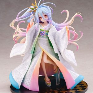 no game no life shiro shiromuku scale figure ()