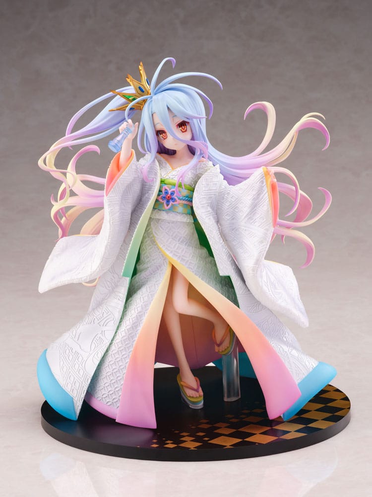 no game no life shiro shiromuku scale figure ()