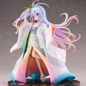no game no life shiro shiromuku scale figure ()