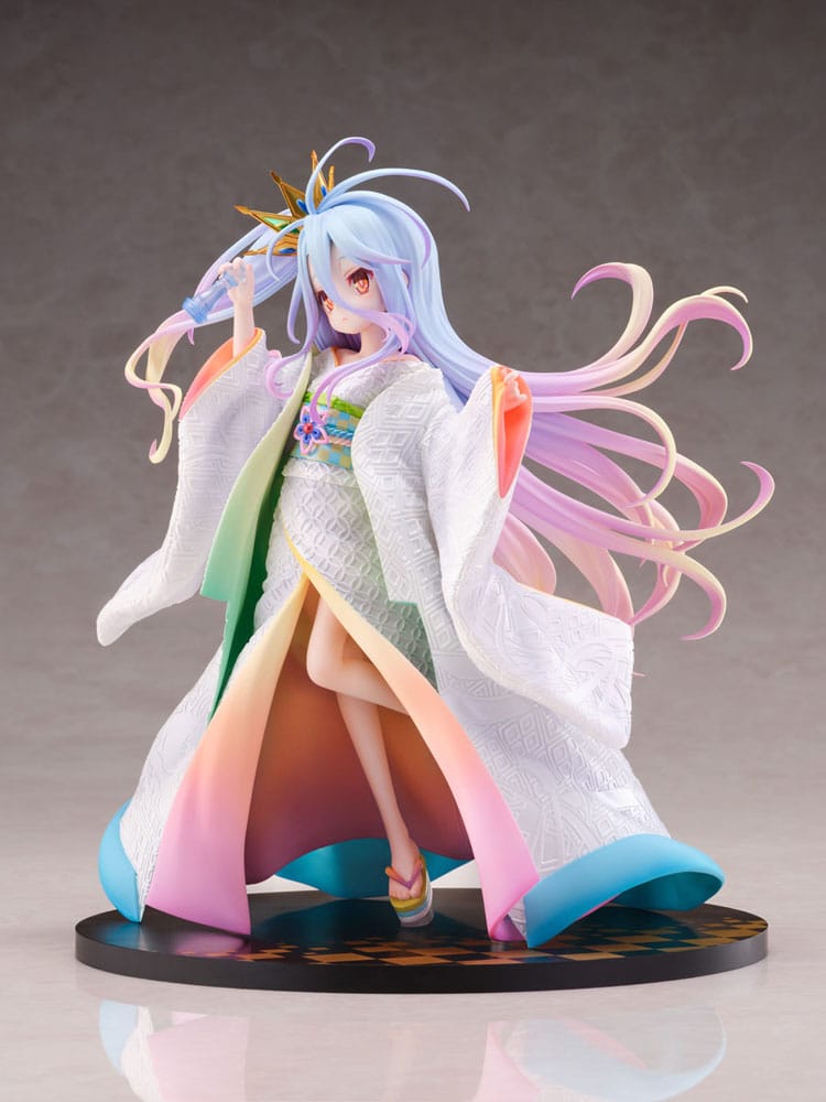 no game no life shiro shiromuku scale figure ()