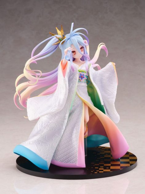 no game no life shiro shiromuku scale figure ()