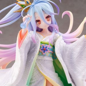 no game no life shiro shiromuku scale figure ()
