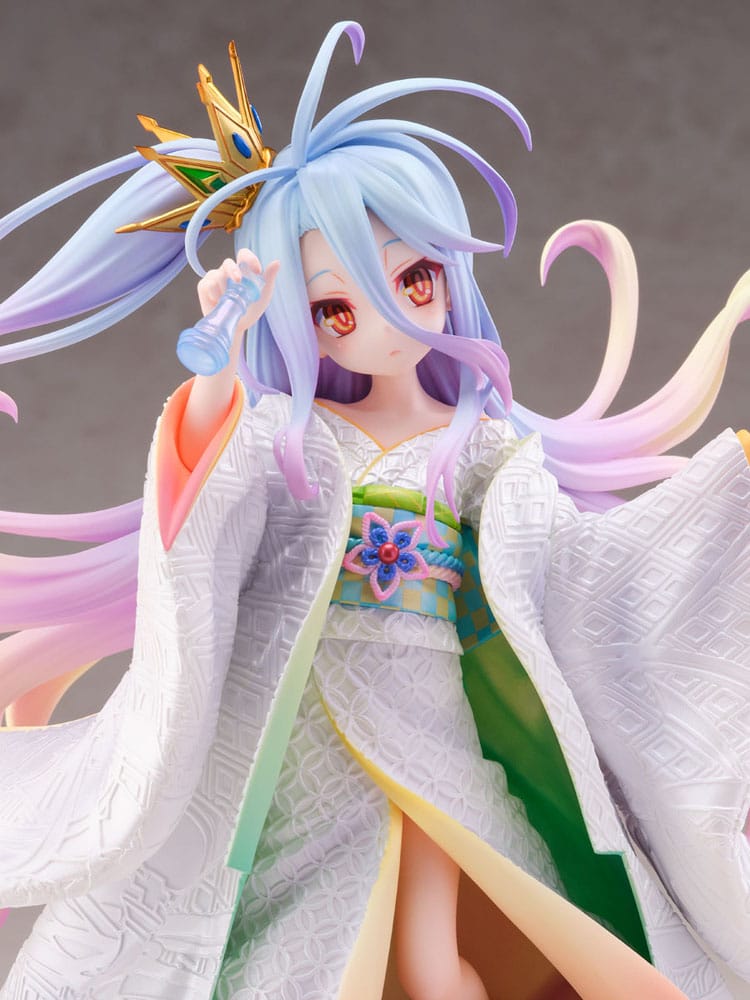 no game no life shiro shiromuku scale figure ()