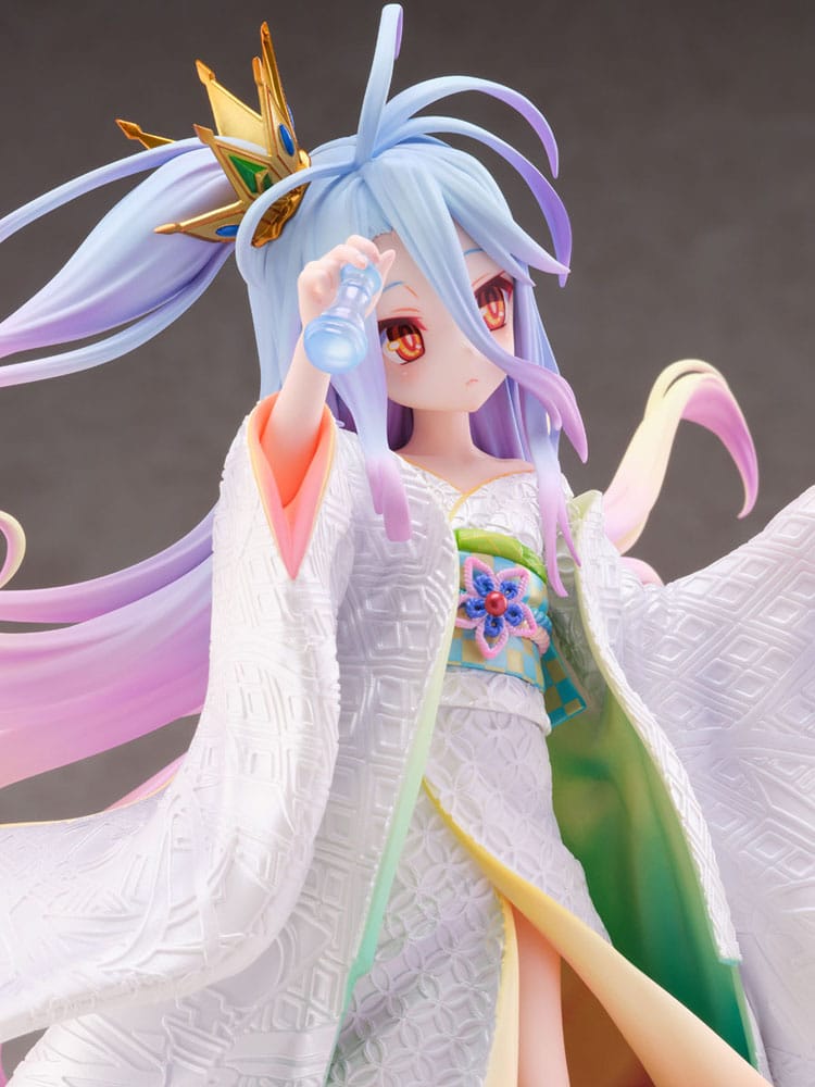 no game no life shiro shiromuku scale figure ()