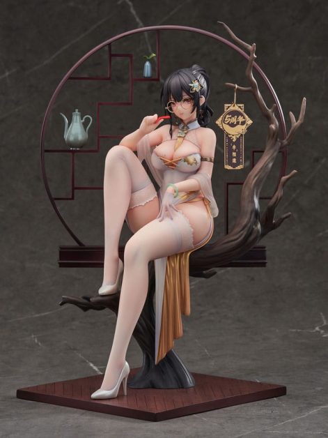 original character xiami china dress step on snow ver scale figure ()