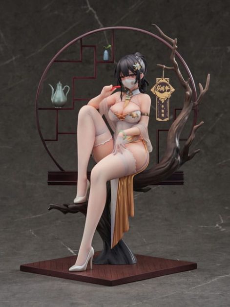 original character xiami china dress step on snow ver scale figure ()