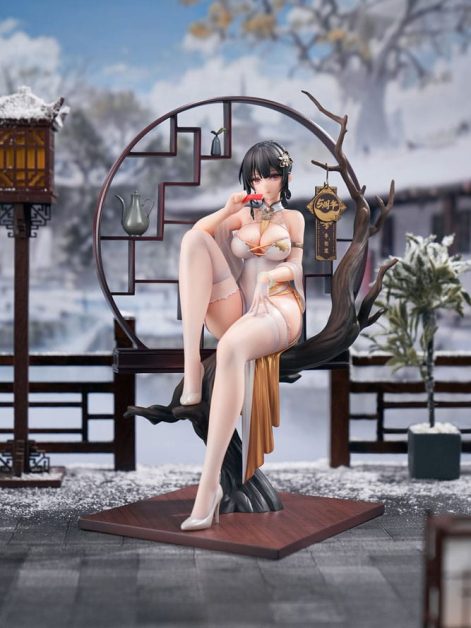 original character xiami china dress step on snow ver scale figure ()
