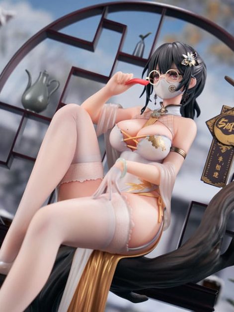 original character xiami china dress step on snow ver scale figure ()