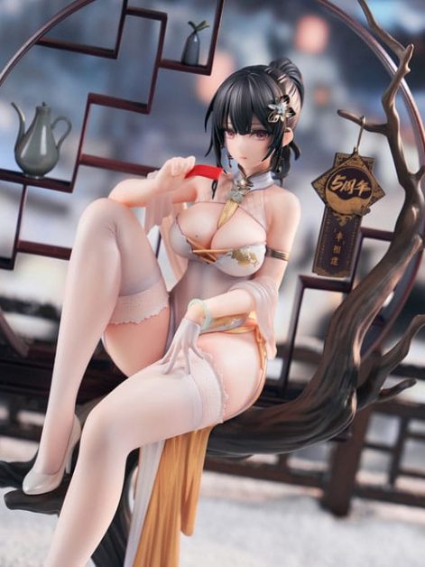 original character xiami china dress step on snow ver scale figure ()