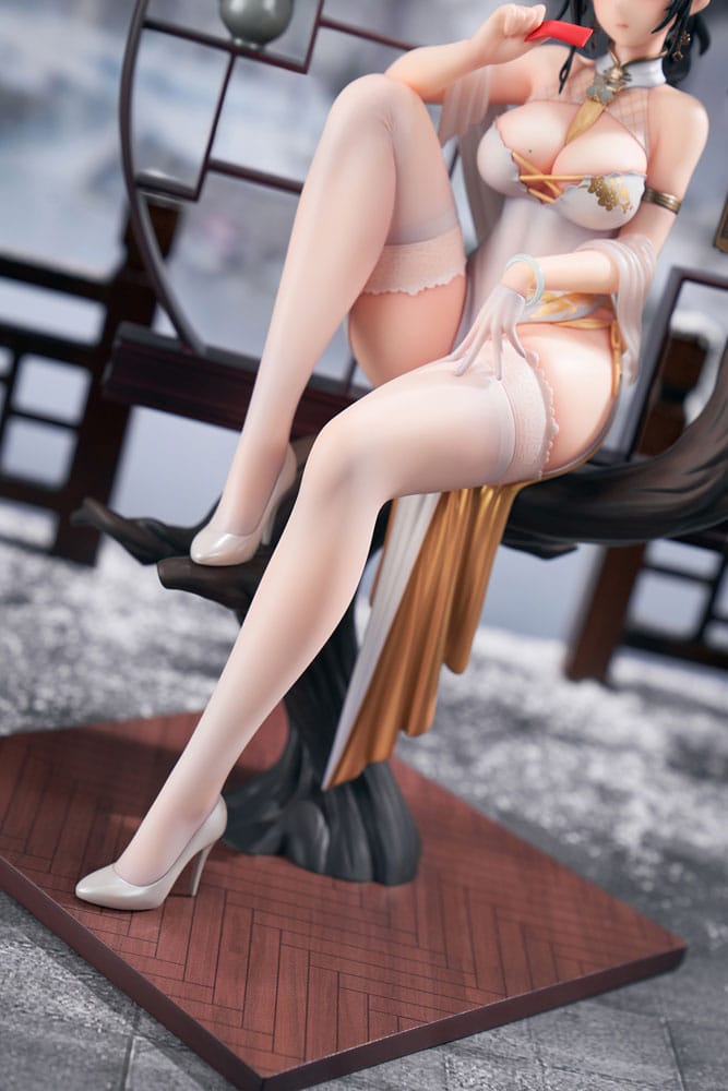 original character xiami china dress step on snow ver scale figure ()