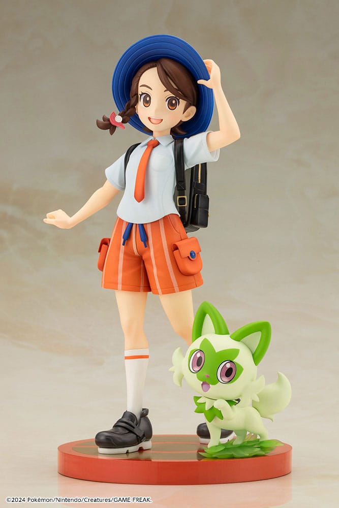pokemon artfxj juliana sprigatito scale figure main