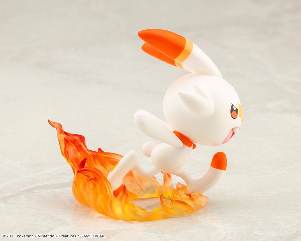 pokemon artfxj victor scorbunny scale figure ()
