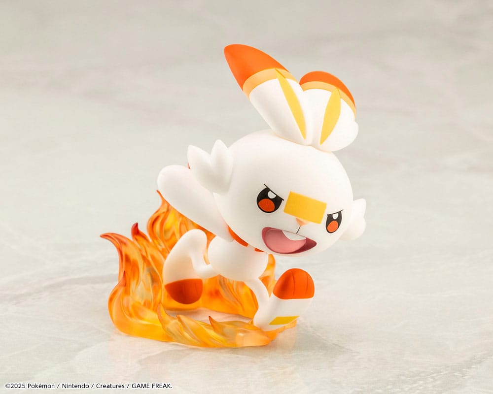 pokemon artfxj victor scorbunny scale figure ()