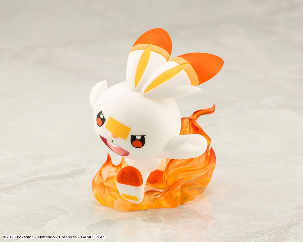 pokemon artfxj victor scorbunny scale figure ()