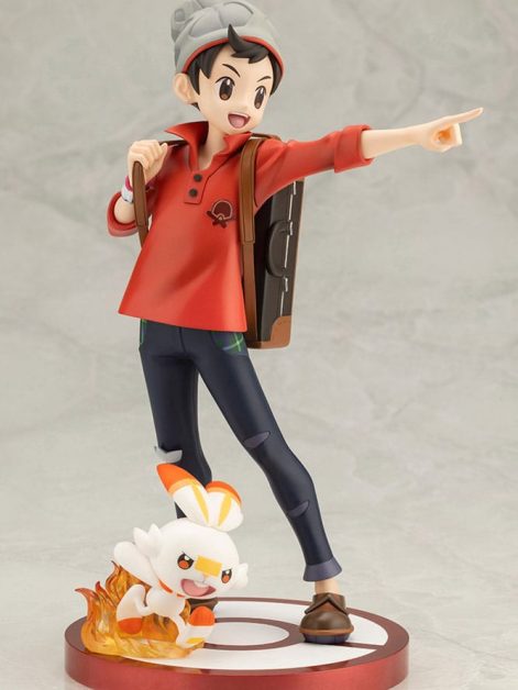 pokemon artfxj victor scorbunny scale figure main