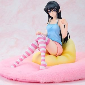 rascal does not dream of a knapsack kid mai sakurajima hoodie look rabbit ears ver scale figure ()