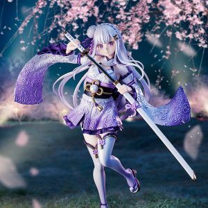 re zero starting life in another world emilia combat outfit ver scale figure main