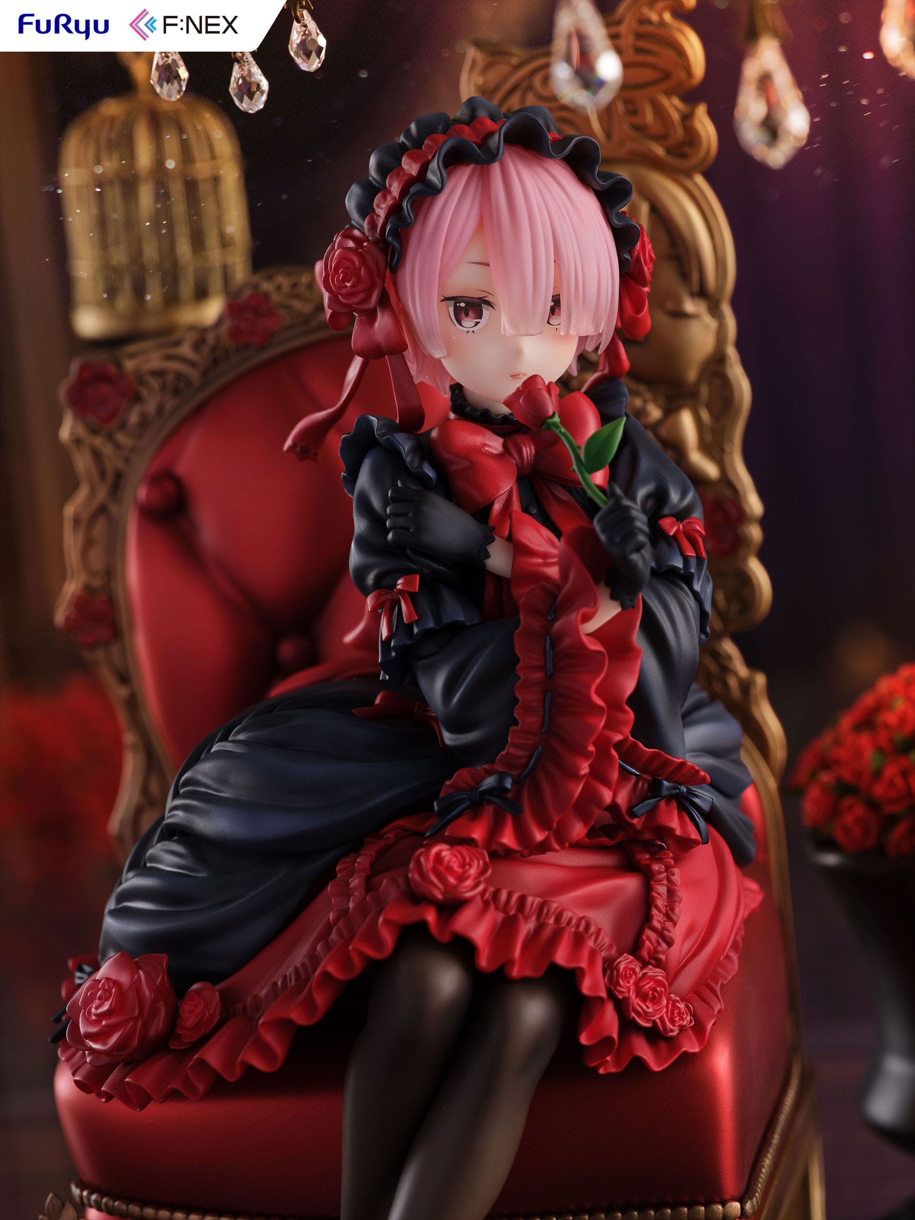 re zero starting life in another world fnex ram gothic ver scale figure ()