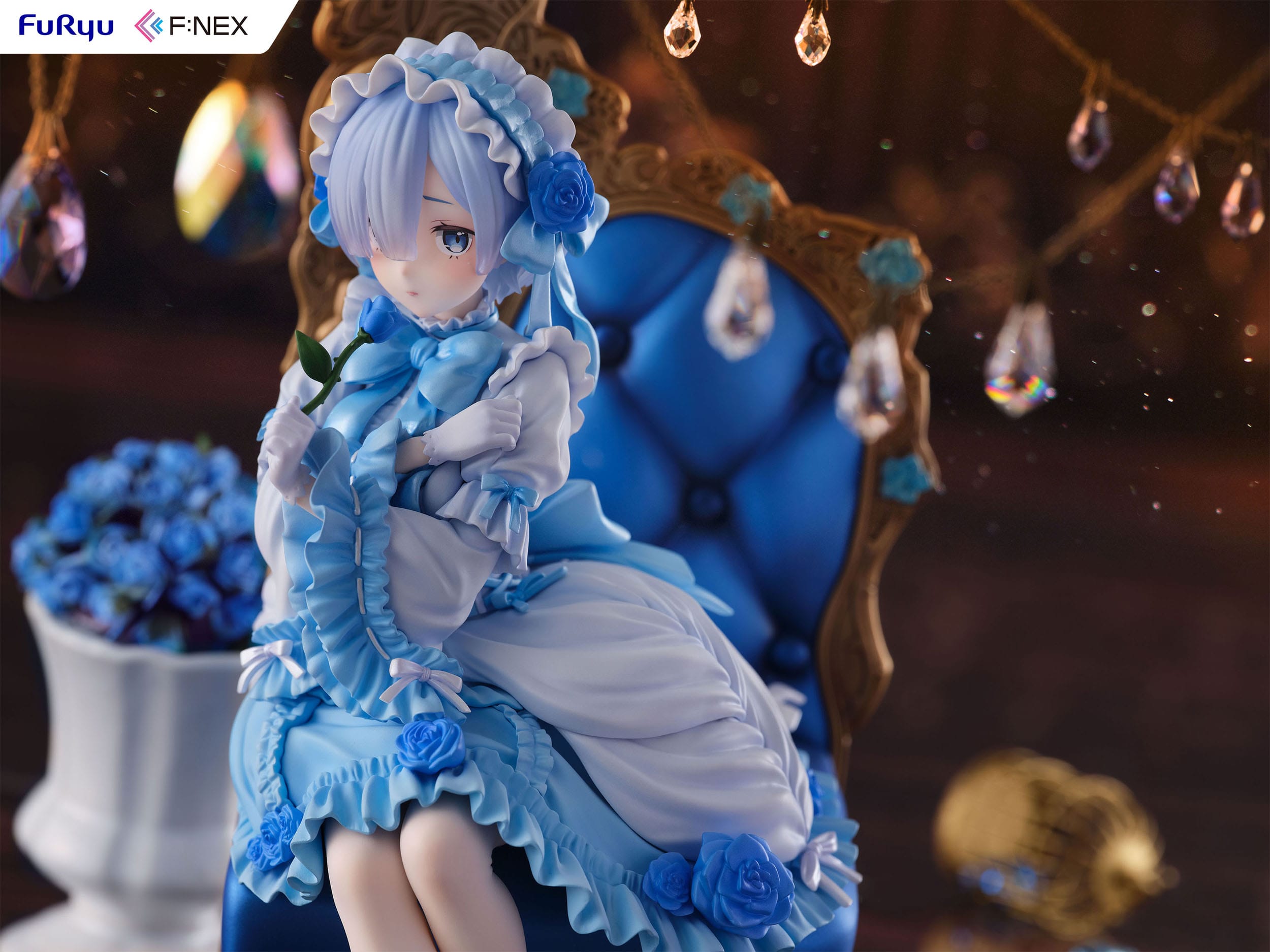 re zero starting life in another world fnex rem gothic ver scale figure ()