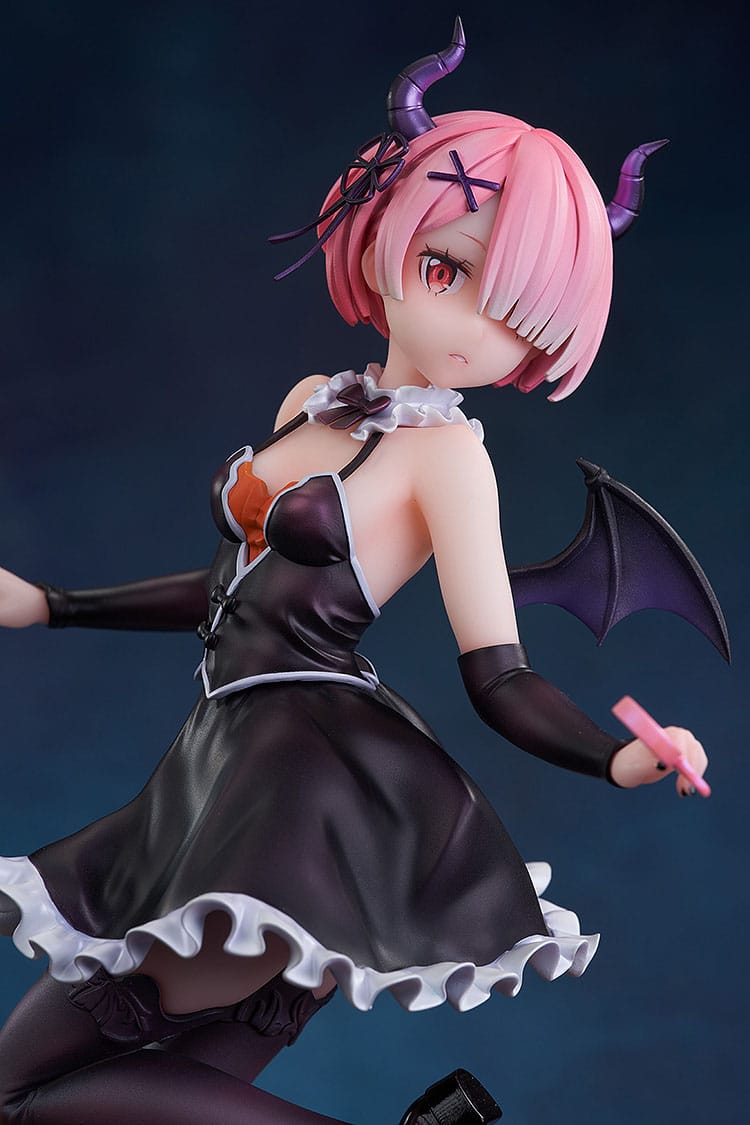 re zero starting life in another world ram phantom night wizard ver scale figure ()