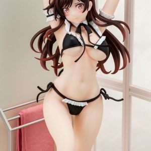 rent a girlfriend chizuru mizuhara maid bikini ni okigae ver scale figure ()
