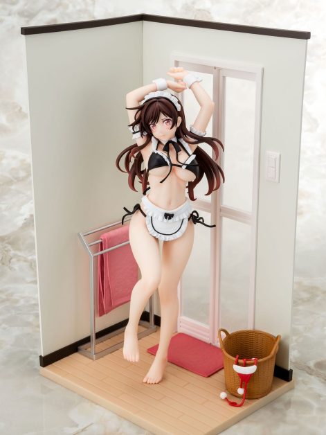 rent a girlfriend chizuru mizuhara maid bikini ni okigae ver scale figure main