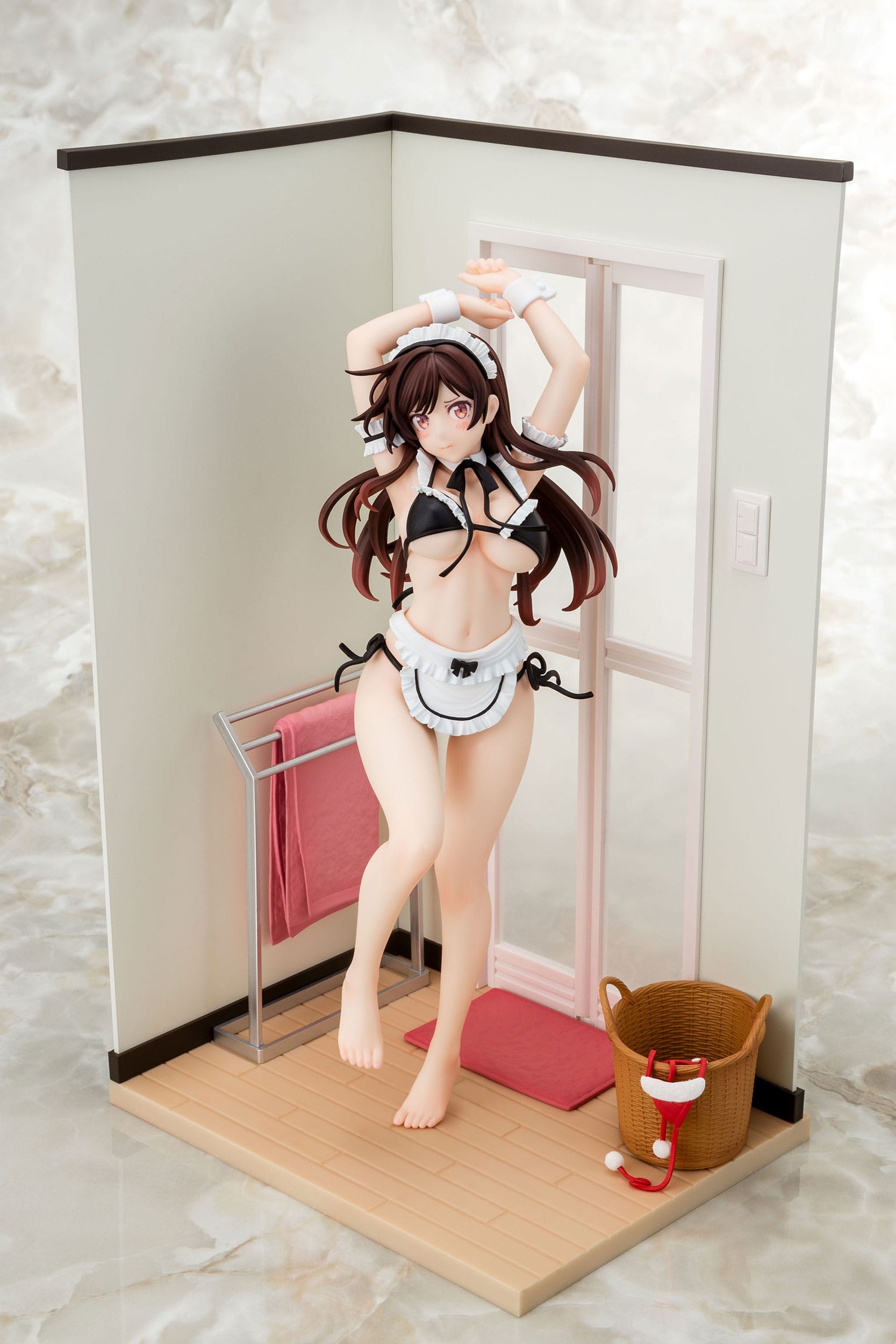 rent a girlfriend chizuru mizuhara maid bikini ni okigae ver scale figure main