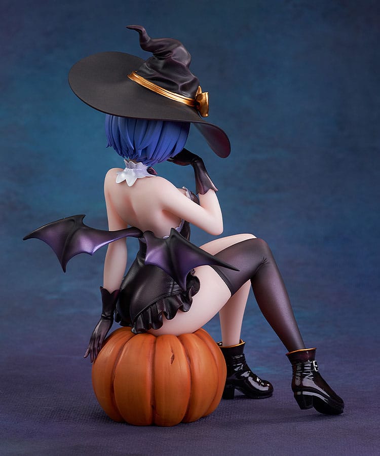 rezero starting life in another world rem phantom night wizard ver scale figure ()