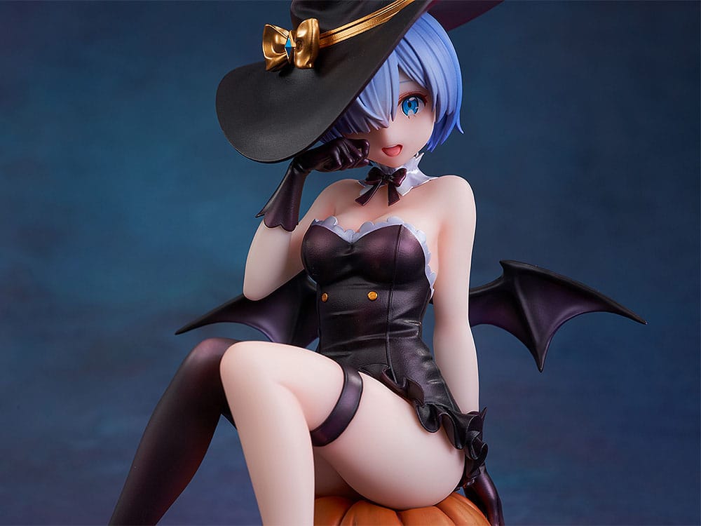 rezero starting life in another world rem phantom night wizard ver scale figure ()