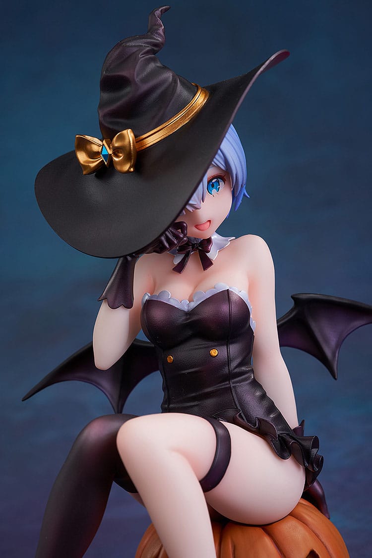rezero starting life in another world rem phantom night wizard ver scale figure ()