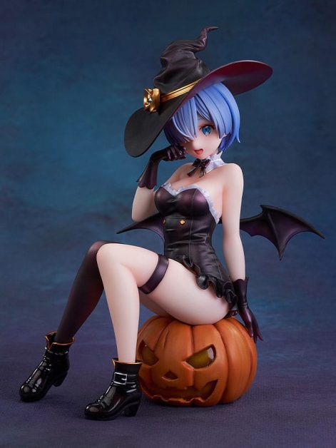 rezero starting life in another world rem phantom night wizard ver scale figure main