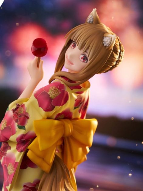 spice and wolf holo yukata ver scale figure ()