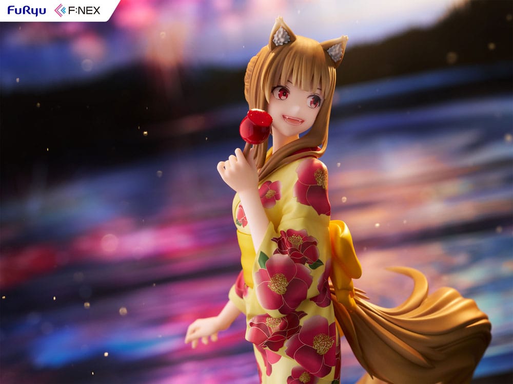 spice and wolf holo yukata ver scale figure ()