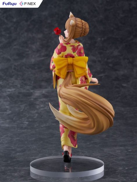spice and wolf holo yukata ver scale figure ()