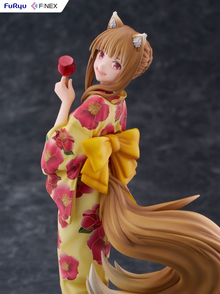 spice and wolf holo yukata ver scale figure ()