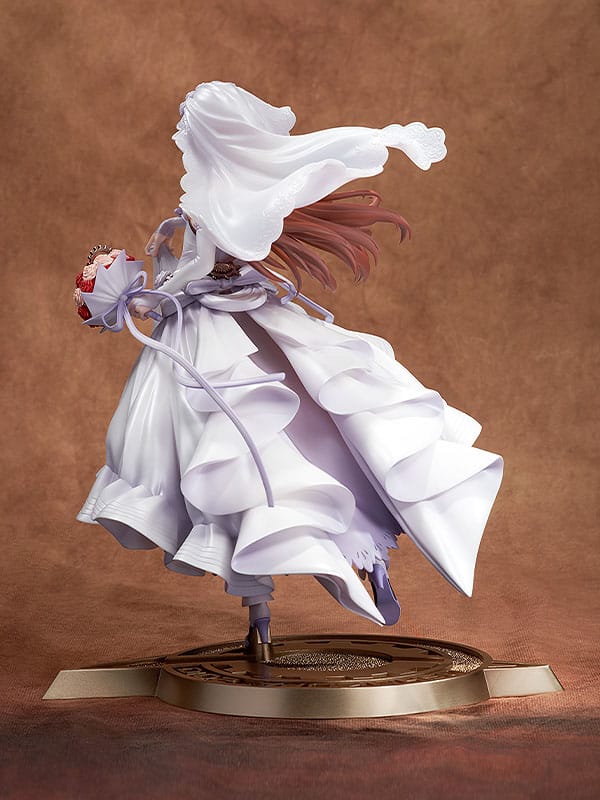 steins gate kurisu makise wedding dress ver scale figure ()