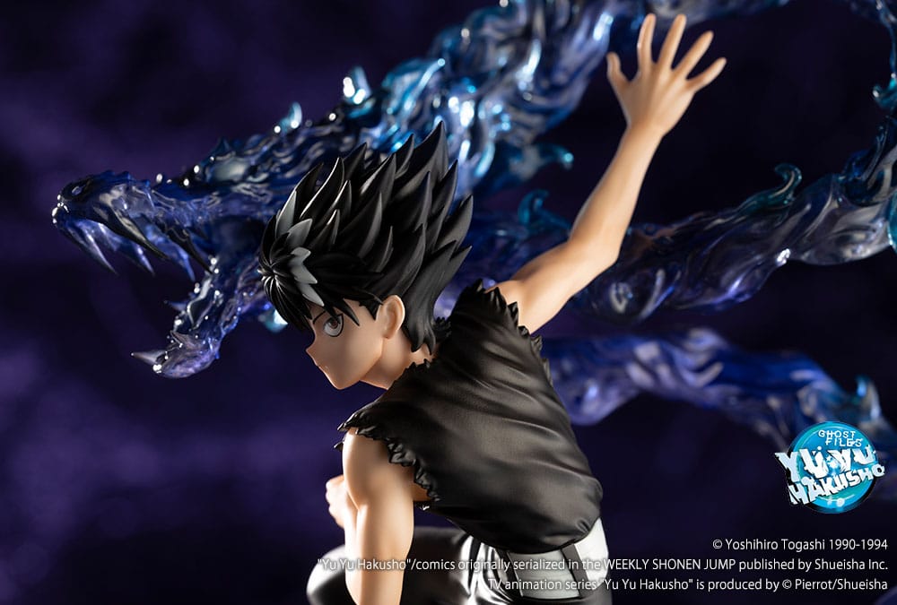 yu yu hakusho artfx j hiei ver scale figure ()