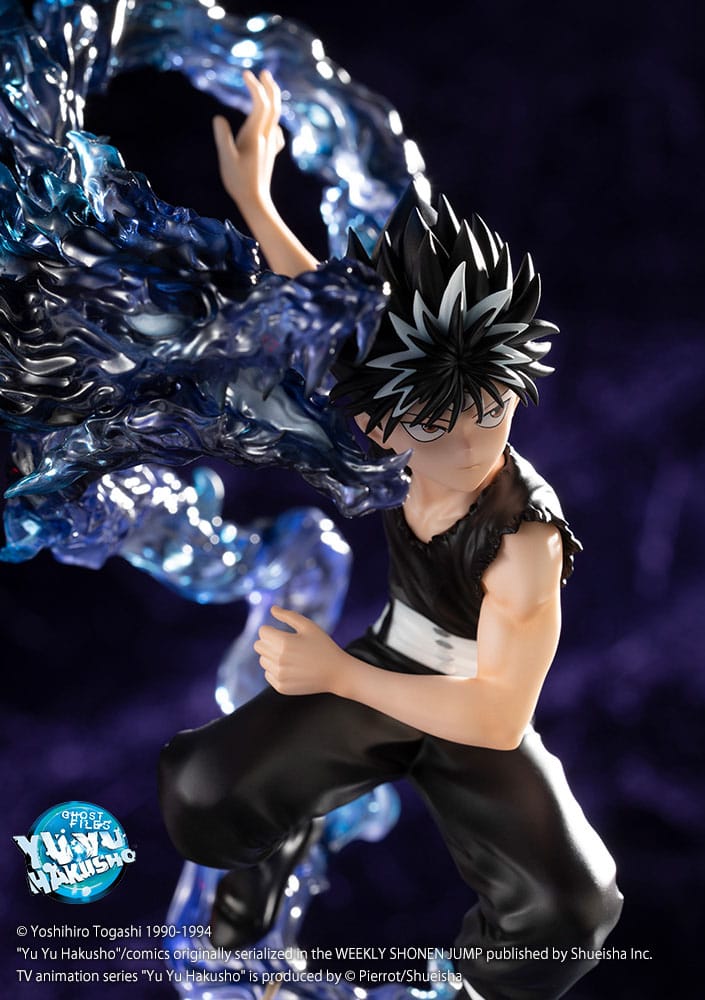 yu yu hakusho artfx j hiei ver scale figure ()