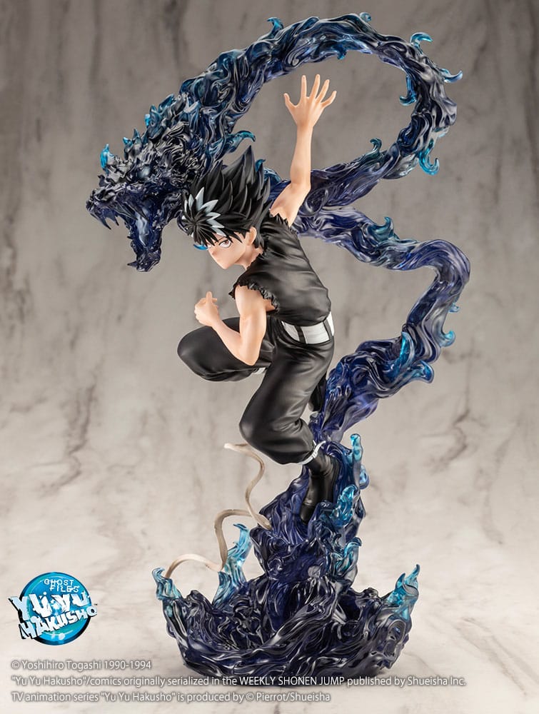 yu yu hakusho artfx j hiei ver scale figure ()