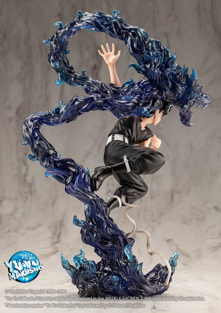 yu yu hakusho artfx j hiei ver scale figure ()