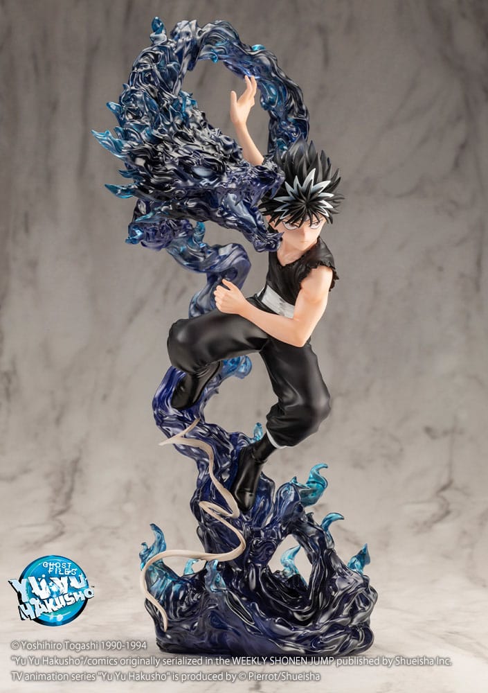 yu yu hakusho artfx j hiei ver scale figure ()