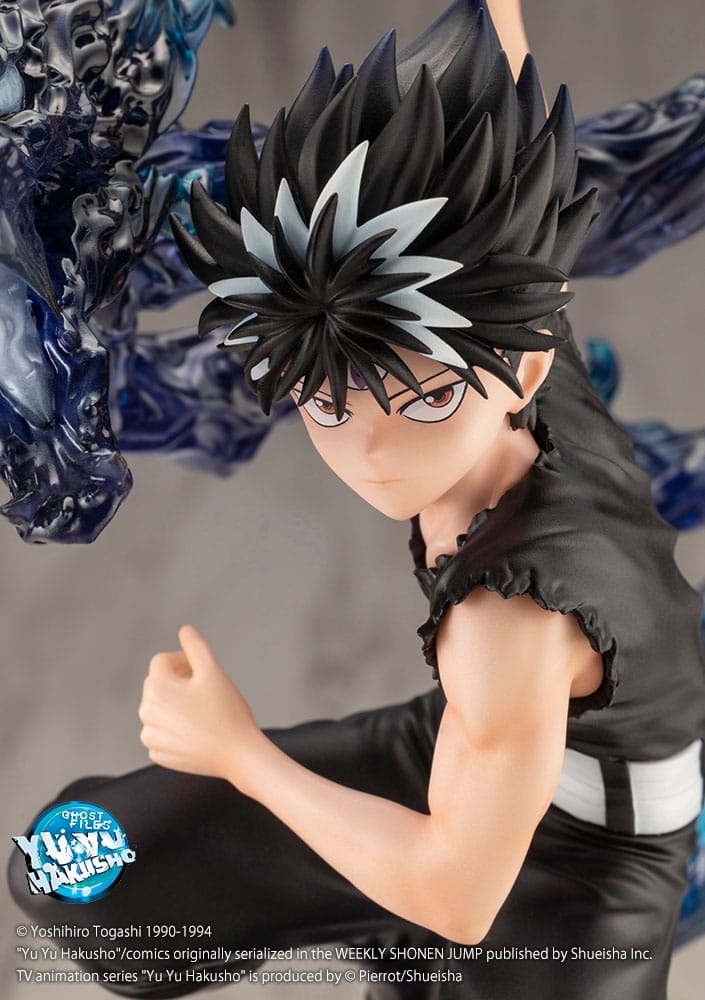 yu yu hakusho artfx j hiei ver scale figure ()