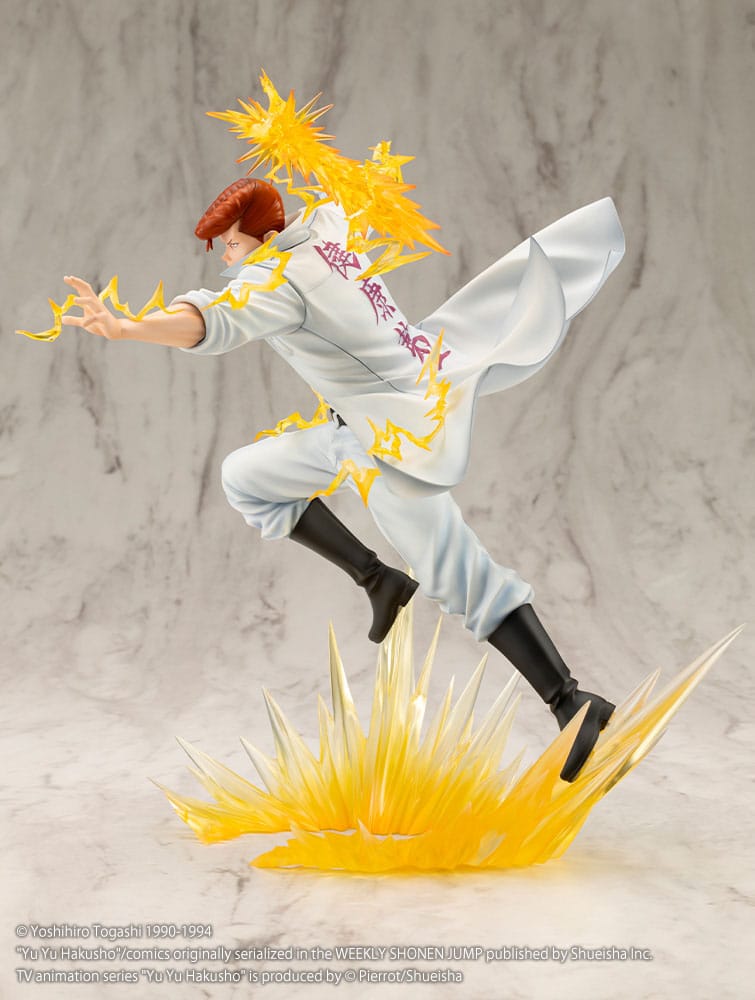 yu yu hakusho artfx j kazuma kuwabara ver scale figure ()