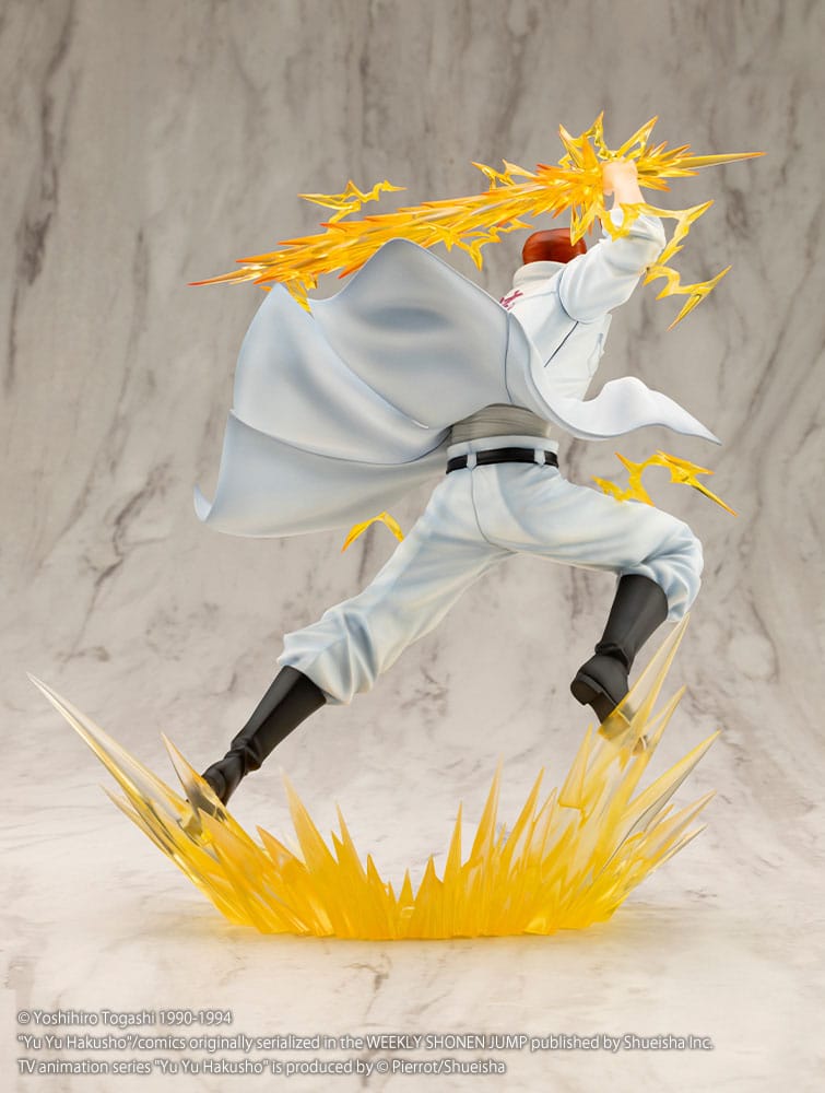 yu yu hakusho artfx j kazuma kuwabara ver scale figure ()