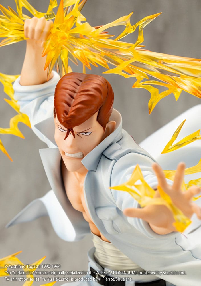 yu yu hakusho artfx j kazuma kuwabara ver scale figure ()