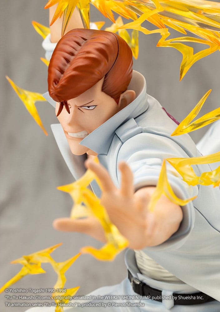 yu yu hakusho artfx j kazuma kuwabara ver scale figure ()