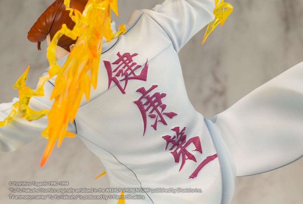 yu yu hakusho artfx j kazuma kuwabara ver scale figure ()