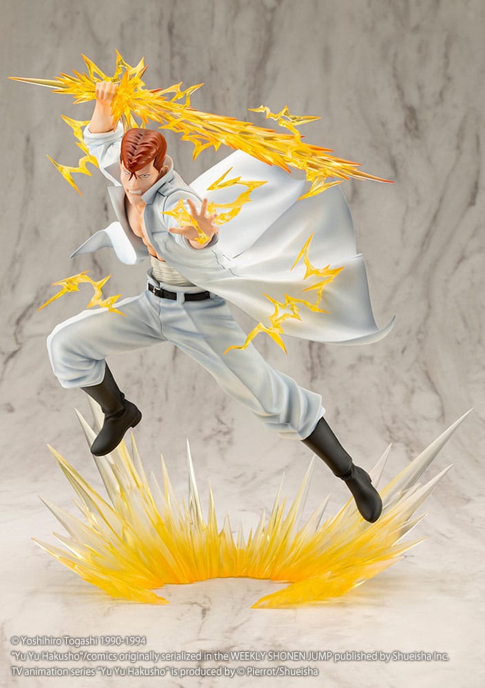 yu yu hakusho artfx j kazuma kuwabara ver scale figure main