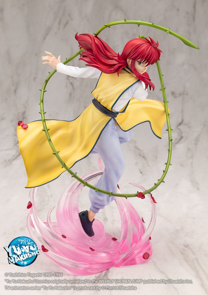 yu yu hakusho artfx j kurama ver scale figure ()